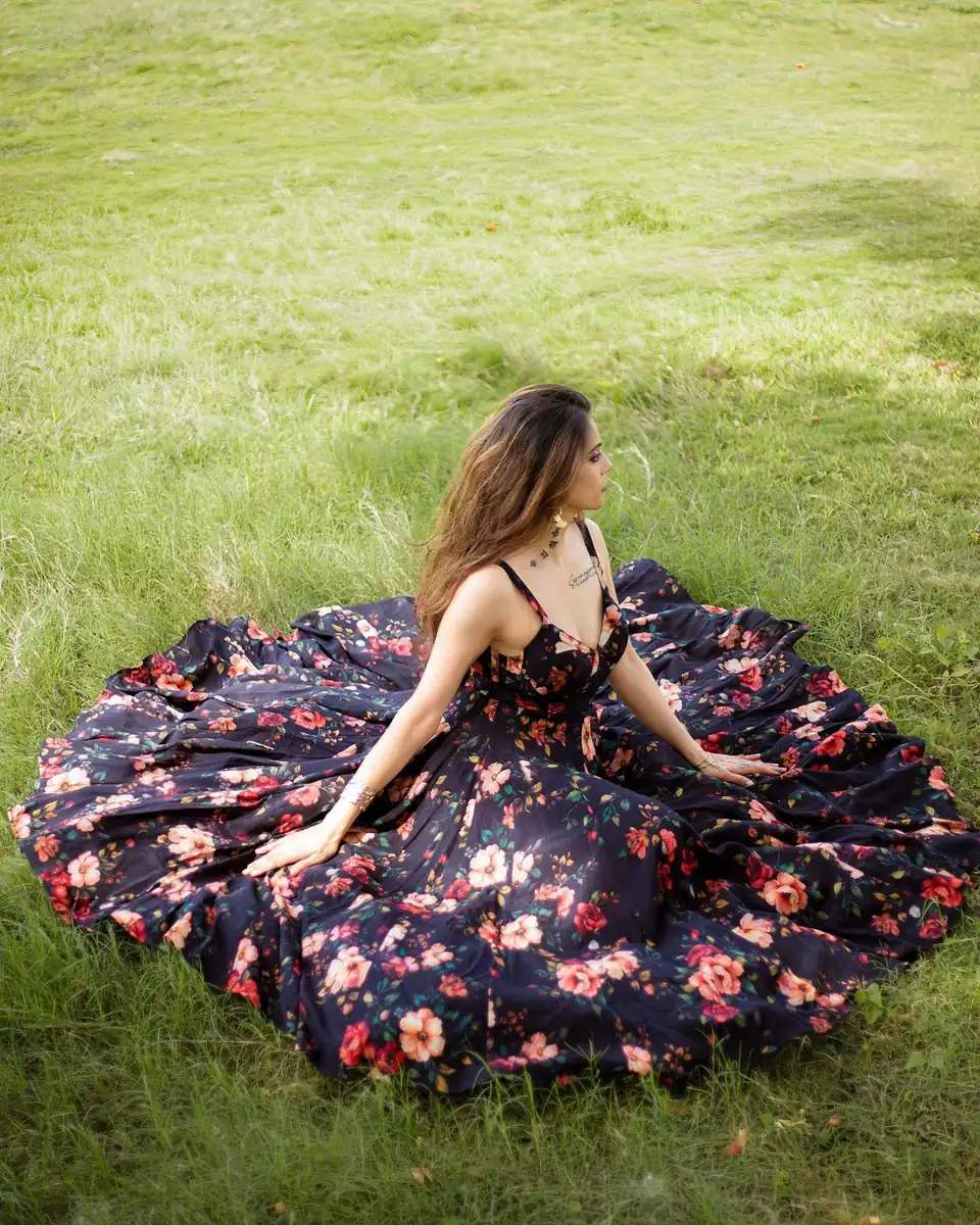 Midnight Bloom Maxi